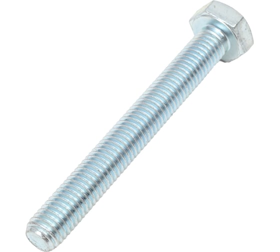 Изображение товара Шестигранный болт STARFIX М10x80 мм, цинк, класс прочности 5.8, DIN 933, 20 шт. SMC1-17533-20