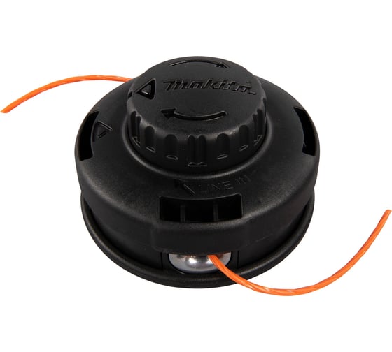 Изображение товара Головка триммерная полуавтоматическая диаметр лески 2.4 мм, М10x1.25LH, быстрая намотка Makita 191D90-9