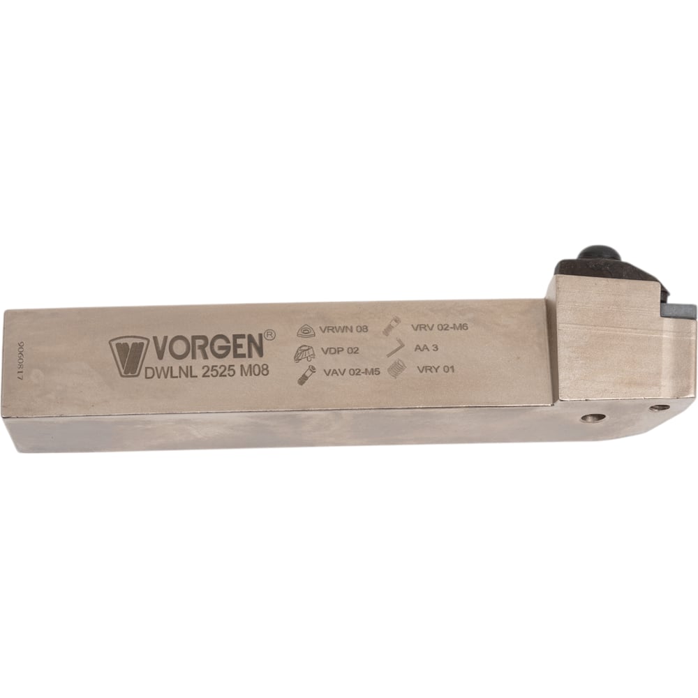 Изображение товара Державка для точения DWLNL 2525 M08 VORGEN 150 мм, левое исполнение