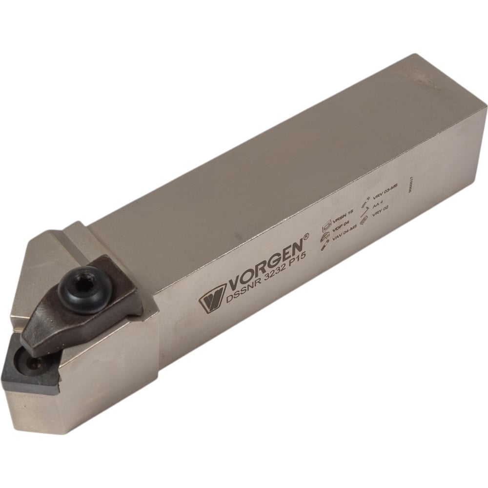 Изображение товара Державка для точения DSSNR 3232 P15 VORGEN 170 мм правое крепление