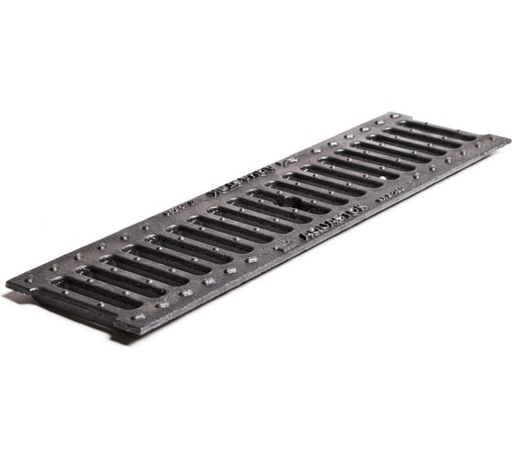 Изображение товара Чугунная решетка Aquastok щелевая Norma DN100 B125 500x136x15 (31013B) 549108