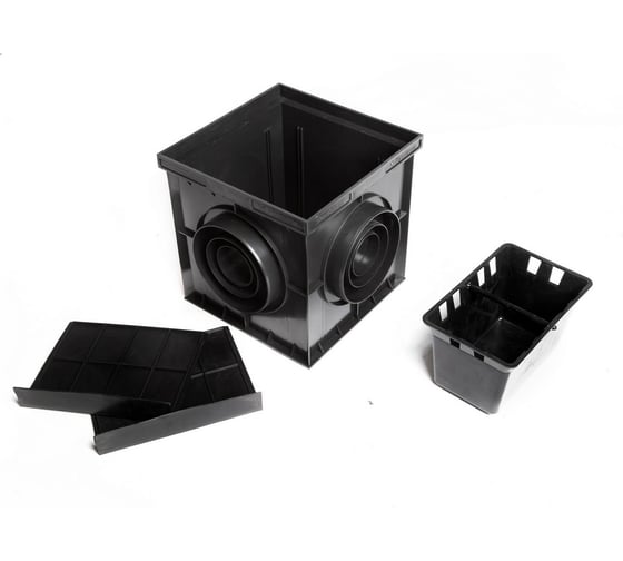 Изображение товара Дождеприемник Aquastok пластиковый (в сборе) 300x300x297 B125 (4330V) 549127