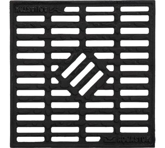 Изображение товара Чугунная решетка для дождеприемника Aquastok 300x300 "капля" B125 (32814) 549134