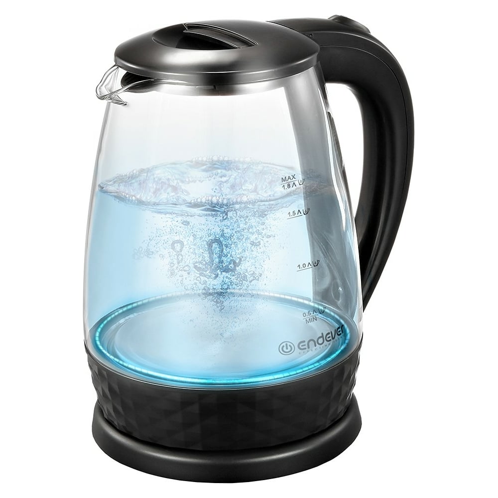 Электрический чайник ENDEVER, цвет черный 90262 Skyline KR-337G - фото 1