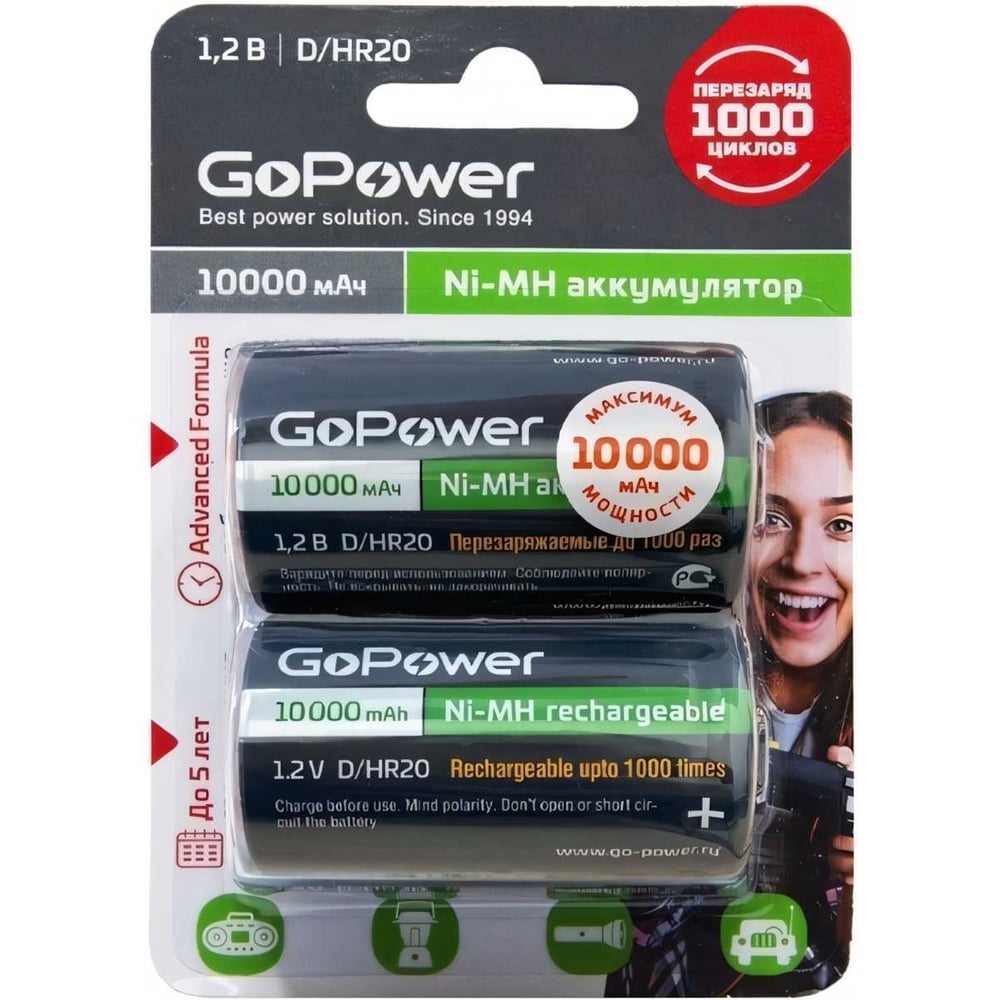 Бытовой аккумулятор GoPower