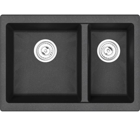 Изображение товара Кварцевая мойка EMAR EMQ-2665.PL Оникс