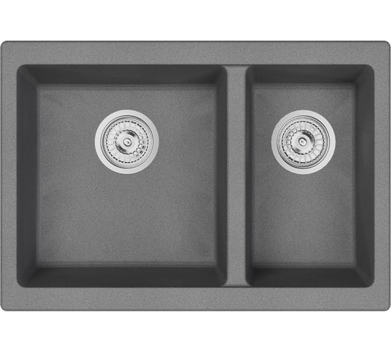 Изображение товара Кварцевая мойка EMAR EMQ-2665.PL Антрацит