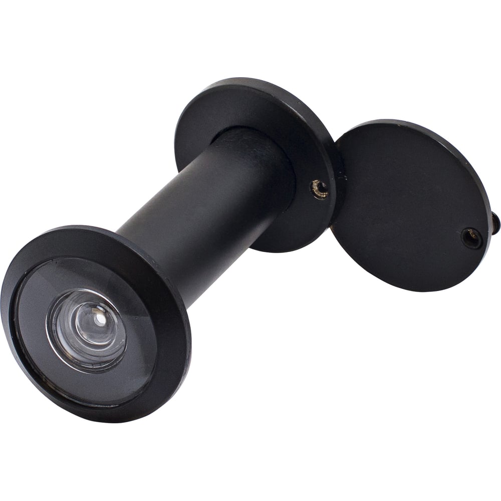 Изображение товара Дверной глазок Аллюр ГДШ-3 БШт 50-75 мм, черный, диаметр 16 мм