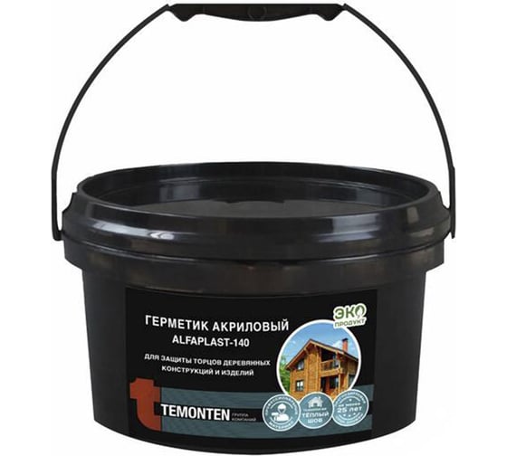 Изображение товара Герметик для торцов Alfaplast -140 3л/3кг прозрачный 856695532