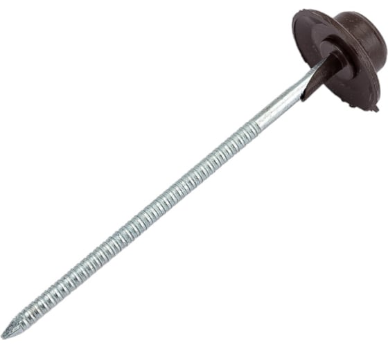 Изображение товара Кровельные гвозди STARFIX 2,5x70 мм, круглые, коричневые, 100 шт. SM-24841-100