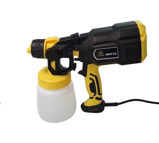 Изображение товара Электрический окрасочной пистолет SCHTAER 220V/50Hz, 550W, сопло 1.8 S631E-18
