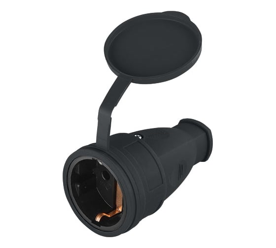 Изображение товара Переносная розетка ЮПИТЕР 16А 250В с заземлением JP7601-01