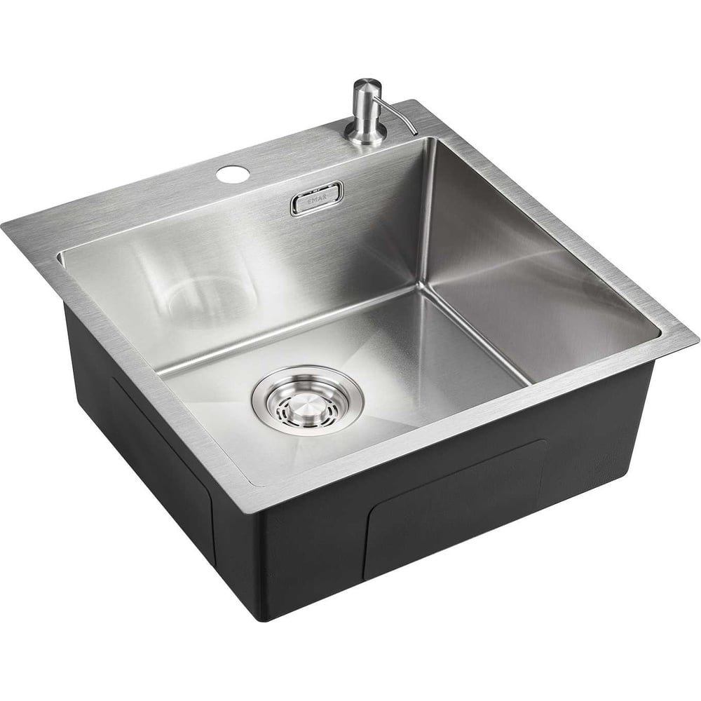 Изображение товара Мойка универсального монтажа EMAR EMB-117A PVD Nano Satine