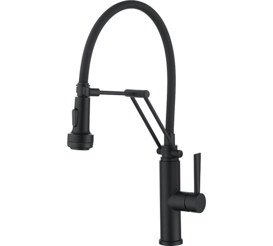 Изображение товара Кухонный смеситель EMAR из нержавеющей стали ЕСВ 7012 Black