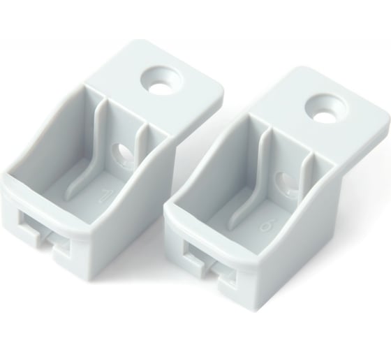 Изображение товара Держатель продольного рейлинга BOYARD СТАРТ SBH40/W 12722 100053