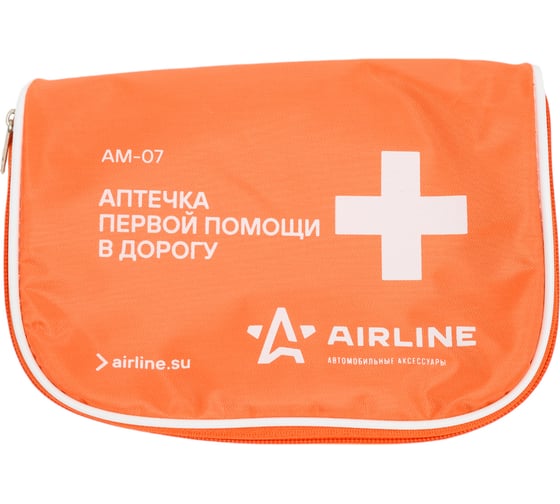 Изображение товара Аптечка первой помощи в дорогу Airline текстильный футляр AM-07