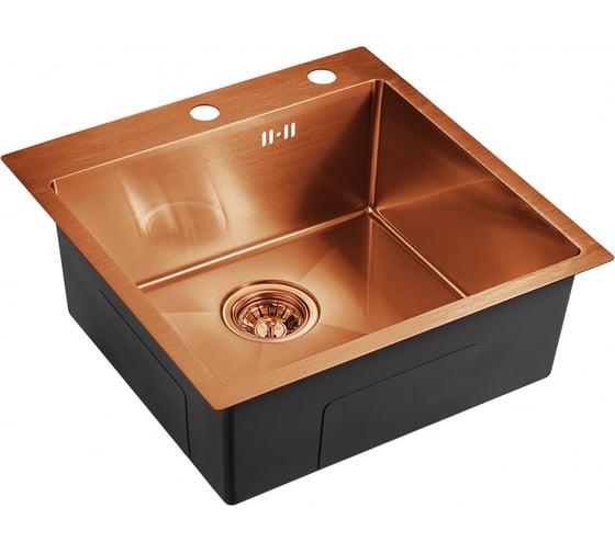 Изображение товара Мойка универсального монтажа EMAR EMB-117A PVD Nano Coppery