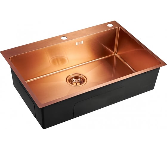 Изображение товара Мойка универсального монтажа EMAR EMB-125A PVD Nano Coppery