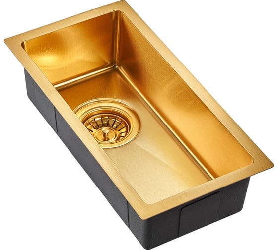 Изображение товара Мойка универсального монтажа EMAR EMB-126A PVD Nano Golden
