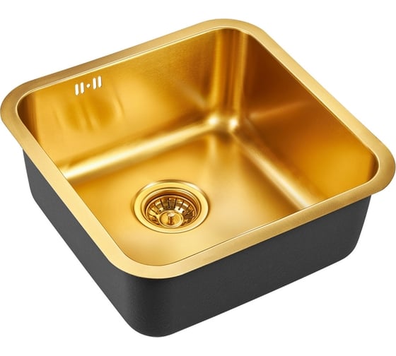 Изображение товара Мойка универсального монтажа EMAR EMB-127A PVD Nano Golden