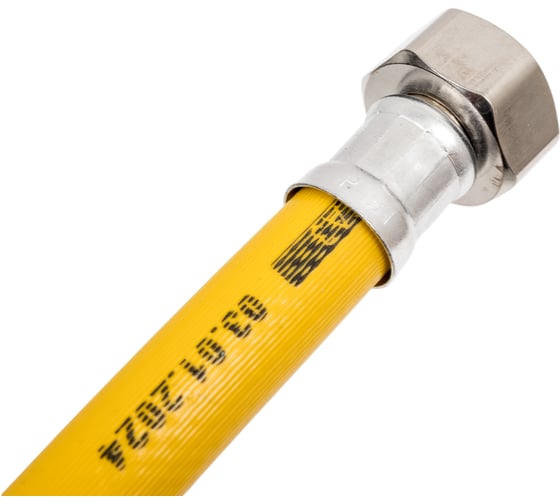 Изображение товара Подводка для газа СТМ ПВХ 3/4 г/ш 80 см CGVM3408