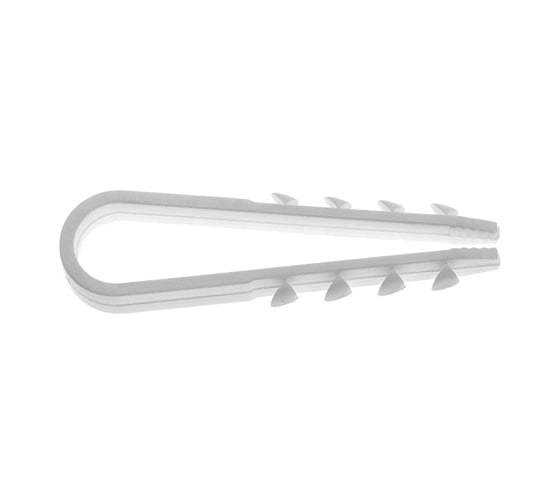 Изображение товара Дюбель-хомут для круглого кабеля STARFIX 11-18 мм, белый, 100 шт. SM-12283-100