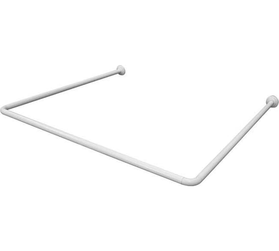 Изображение товара Алюминиевый карниз PRIMANOVA в виде L и U, белый M-07162-1