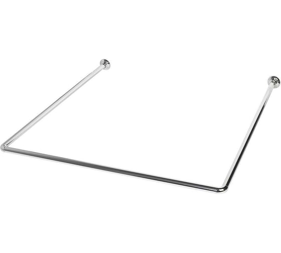 Изображение товара Алюминиевый карниз PRIMANOVA в виде L и U, хром M-07162