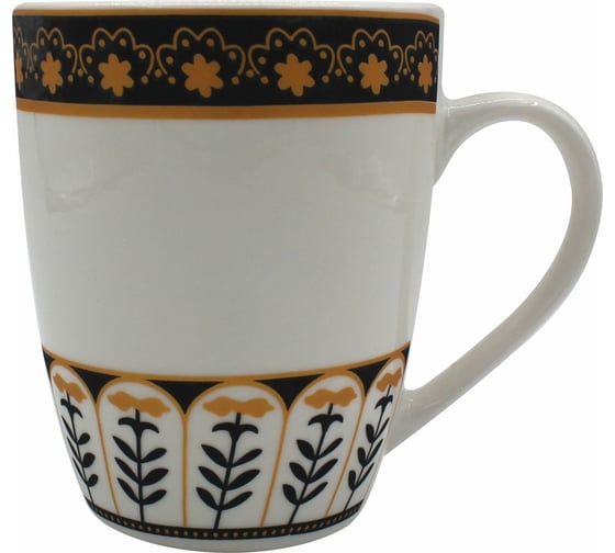 Изображение товара фарфоровая кружка КОШКИН ДОМ Нежность 350 мл 50-20-020