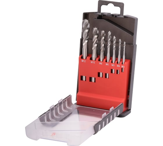 Изображение товара Набор машинных метчиков Bucovice Tools М3-М12, HSS 105002