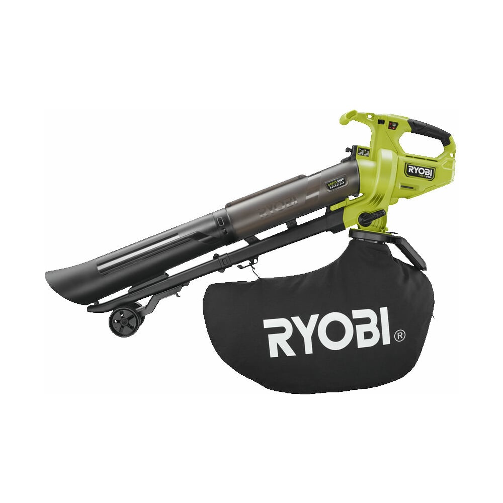 Бесщеточный садовый пылесос-воздуходувка Ryobi