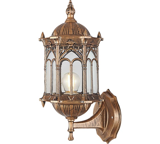 Изображение товара Садово-парковый светильник De Fran Е27 60Вт IP44 (S) черненое золото, EL346UP