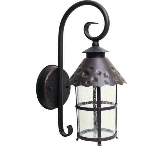 Изображение товара Садово-парковый светильник De Fran E27 100Вт IP44 темно коричневый, EL-355DN