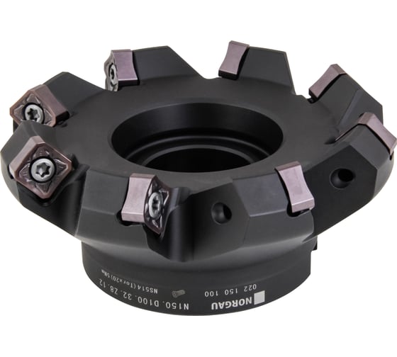 Изображение товара Корпус фрезы торцевой N150.D100/Z8 NORGAU 022150100
