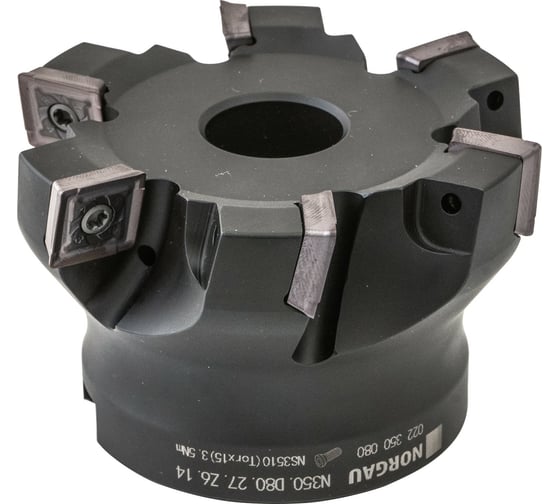Изображение товара Корпус фрезы N350.D80/Z6 NORGAU 022350080