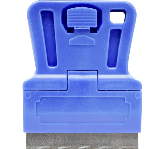 Изображение товара Набор скребков для чистки стеклокерамики Eurokitchen цвет голубой, 4 шт. RS-16A