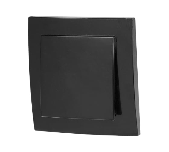 Изображение товара Выключатель ЮПИТЕР одноклавишный скрытый Стандарт черный JP7423-05