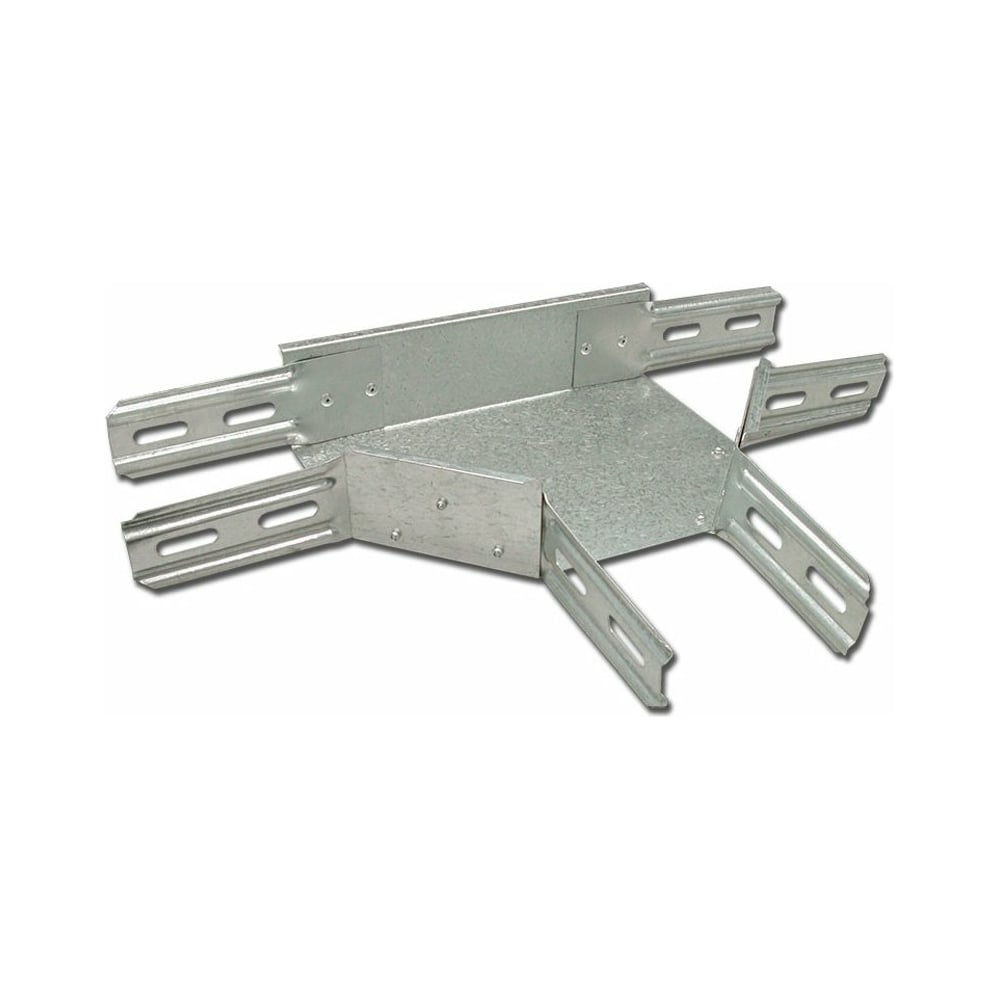 Изображение товара Отвод-Т FLAMES для лотка 100x50 из оцинкованной стали