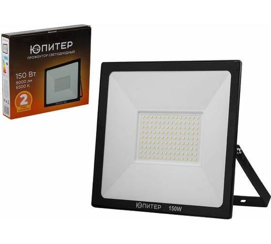 Изображение товара Светодиодный прожектор ЮПИТЕР JP1220 150 Вт 6500K JP1220-150
