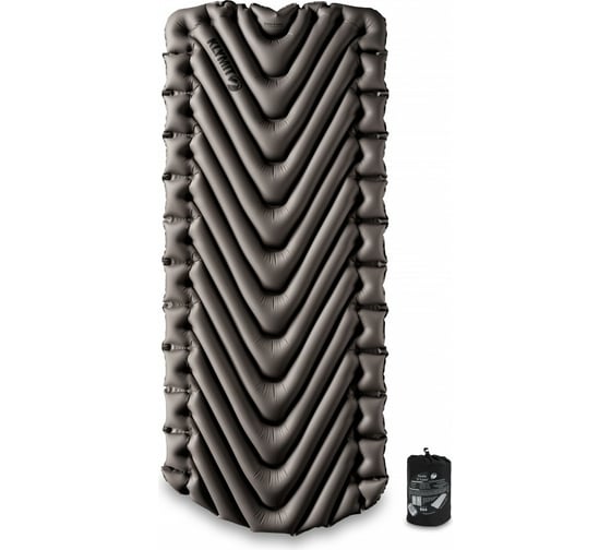 Изображение товара Надувной коврик Klymit Static V Luxe Grey, серый 06VLSt02D