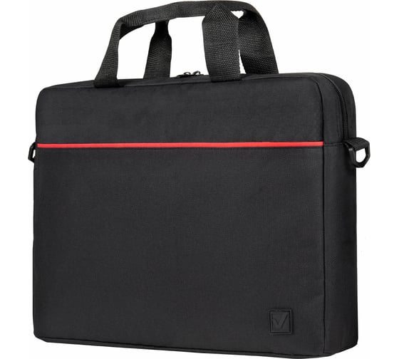 Изображение товара Сумка-портфель с отделением для ноутбука 15.6" BRAUBERG Practical, черная, 29x40x7 см 270829