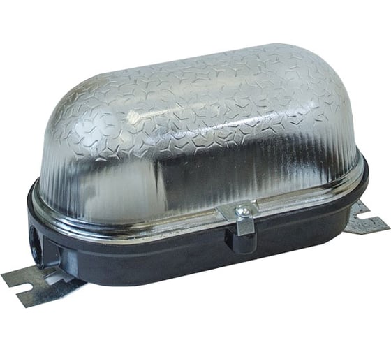 Изображение товара Накладной светильник ЮПИТЕР овал 60 Вт IP53 черный JP1302-04