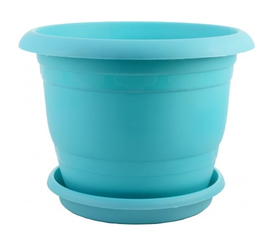 Изображение товара Кашпо Ангора 3 л, с поддоном, тиффани А5221тиффани