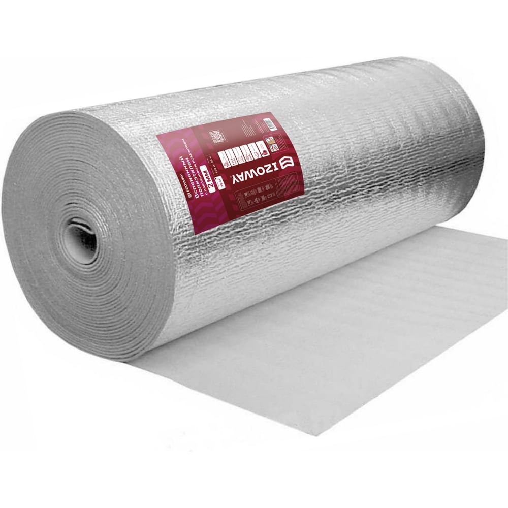 Изображение товара Лавсан Izoway РМ Стандарт 2 мм, 1,2х25 м для стен и кровли