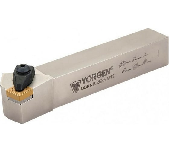 Изображение товара Державка для точения DCKNR 2525 M12 VORGEN 4687202510467