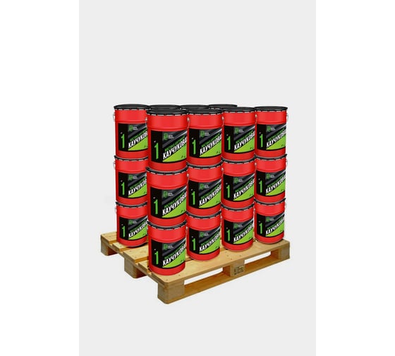 Изображение товара Мастика битумно-каучуковая БИТУМ ПРОДУКТ СБС Жидкая резина 20 кг (33 шт) BP-37