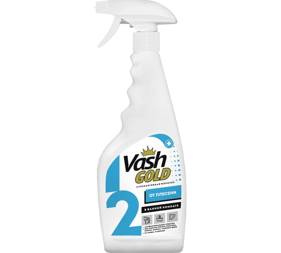 Изображение товара Средство для удаления плесени в ванной комнате VASH GOLD 500 мл., спрей 307291