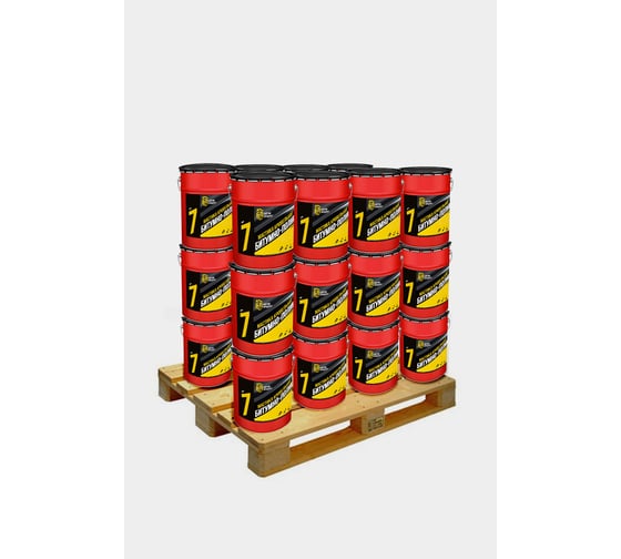 Изображение товара Мастика кровельная битумно-полимерная БИТУМ ПРОДУКТ 20 кг (33 шт) BP-34