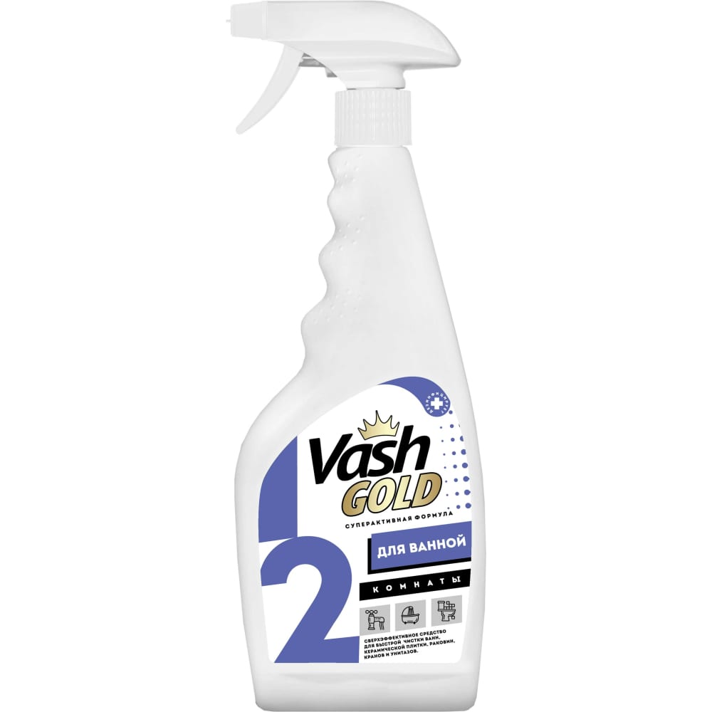 Средство для чистки для ванной комнаты VASH GOLD средство для мытья элементов люстр vash gold