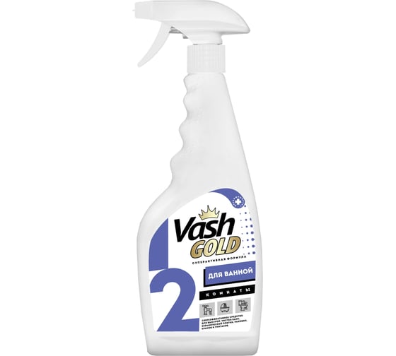Изображение товара Средство для чистки ванной комнаты VASH GOLD 500 мл., (сантехника) спрей 307277